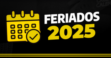 Confira calendário de feriados e pontos facultativos de 2025 na capital